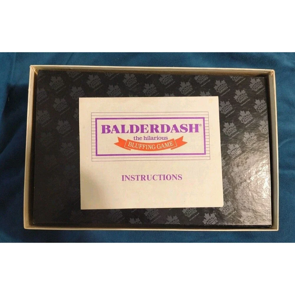 1988 Balderdash 2nd Edition #60242 By Gameworks 100% Complete